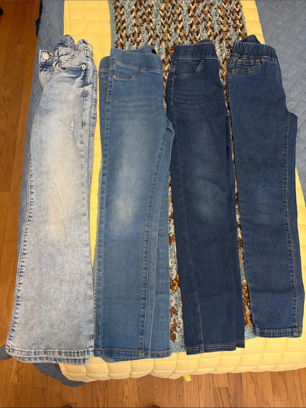 Kids Stretch Denim Jeans - Blue Washes